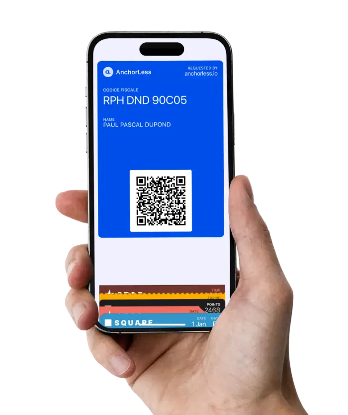 Portafoglio mobile Codice Fiscale