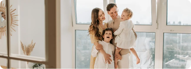 Familia feliz