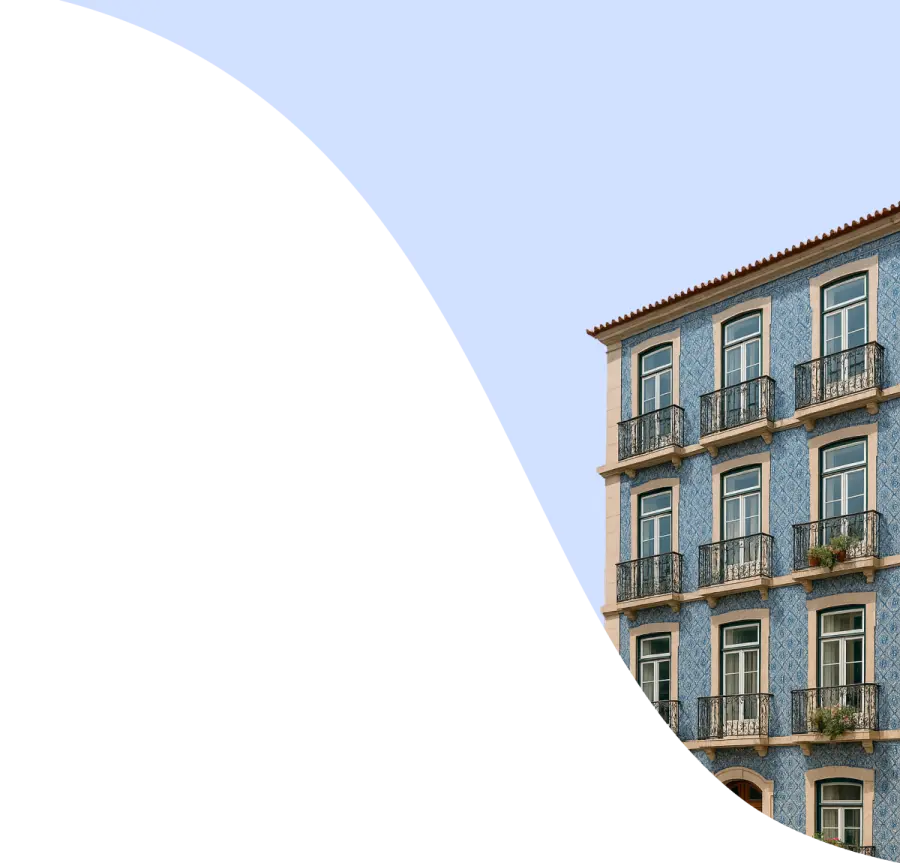 Typical Portuguese building